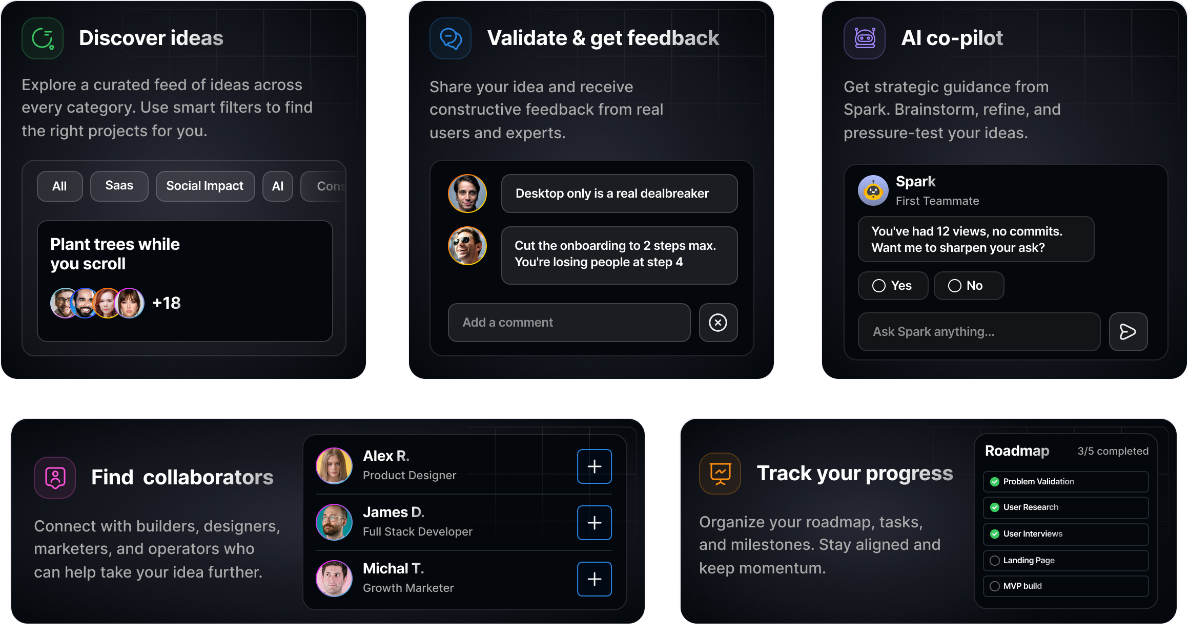 Features Tiles